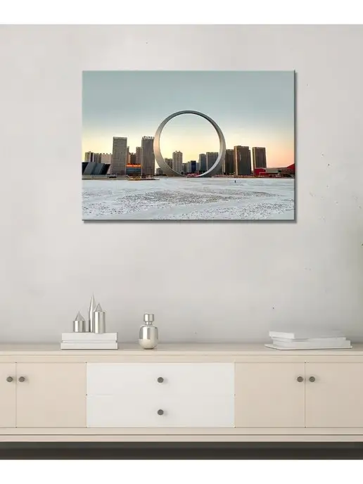 Картины с городами Картина на холсте Китай архитектура 29 20х30, 20x30