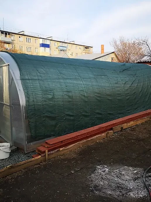 Terraplastic Сетка затеняющая 2х10м -80 % затенение, 2x10 м, 35 г, фото 3