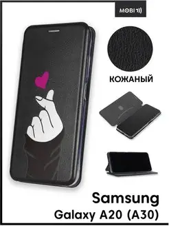 Чехол книга для Samsung Galaxy A20 Mobi711 88136742 купить за 366 ₽ в интернет-магазине Wildberries