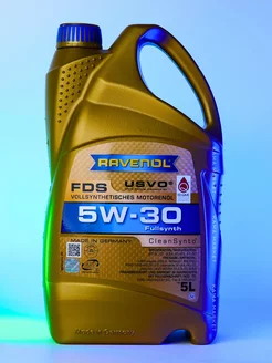 FDS моторное масло 5W30 синтетическое 5л RAVENOL 88153825 купить за 7 024 ₽ в интернет-магазине Wildberries