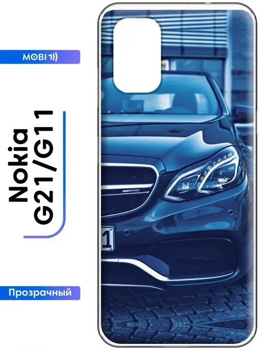 Mobi711 Прозрачный чехол для Nokia G21 и G11