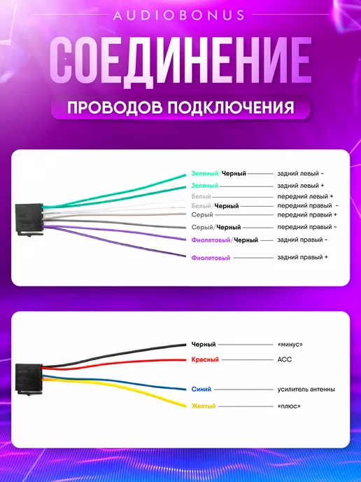 AudioBonus Автомагнитола с экраном с Bluetooth и камерой, вариант, фото 8