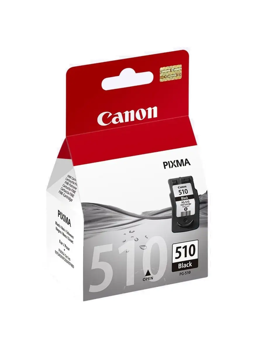 Картридж PG-510 для Canon PIXMA MP240/260/480 оригинальный, черный CANON  88387438 купить за 2 378 ₽ в интернет-магазине Wildberries