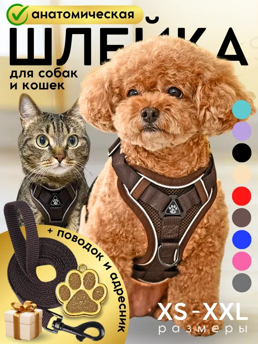 Savipets Шлейка для собак мелких и средних пород