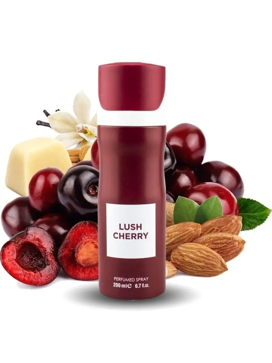 Парфюмированный дезодорант с запахом Lost Cherry лост черри Fragrance World  88401462 купить за 468 ₽ в интернет-магазине Wildberries