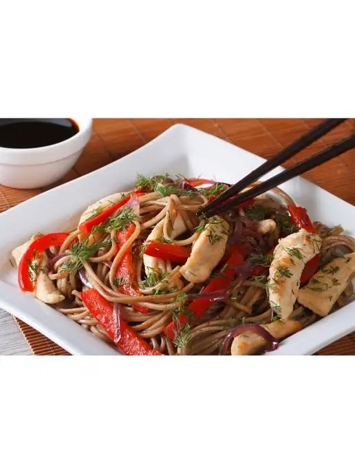 Sen Soy Premium Лапша гречневая Soba 300 гр и соус Якисоба 80 гр Sen Soy, 300 г, 80 г, фото 4