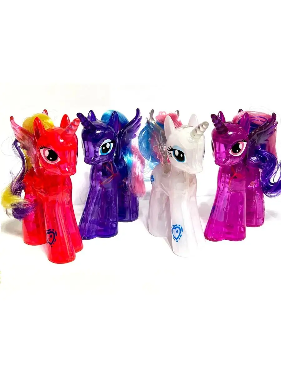 Игрушка Маленькая Пони (My Little Pony) светящаяся ToyStore 88404585 купить  в интернет-магазине Wildberries