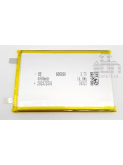 Аккумулятор Li-pol, 606090, 3.7V, 4000mAh Homehub 88693757 купить за 537 ₽ в интернет-магазине Wildberries