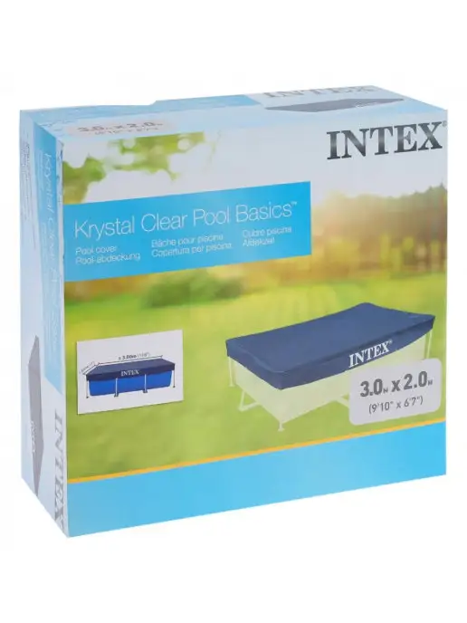 Intex 28038 Чехол 300х200х20см для прямоугольных бассейнов, вариант, фото 2