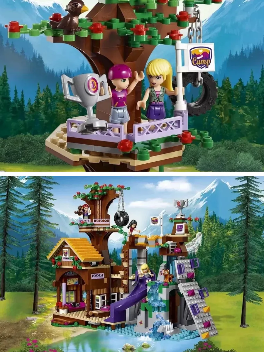 Конструктор Френдс Подружки Дом на дереве Friends Подарок LEGO 88776263  купить за 2 558 ₽ в интернет-магазине Wildberries