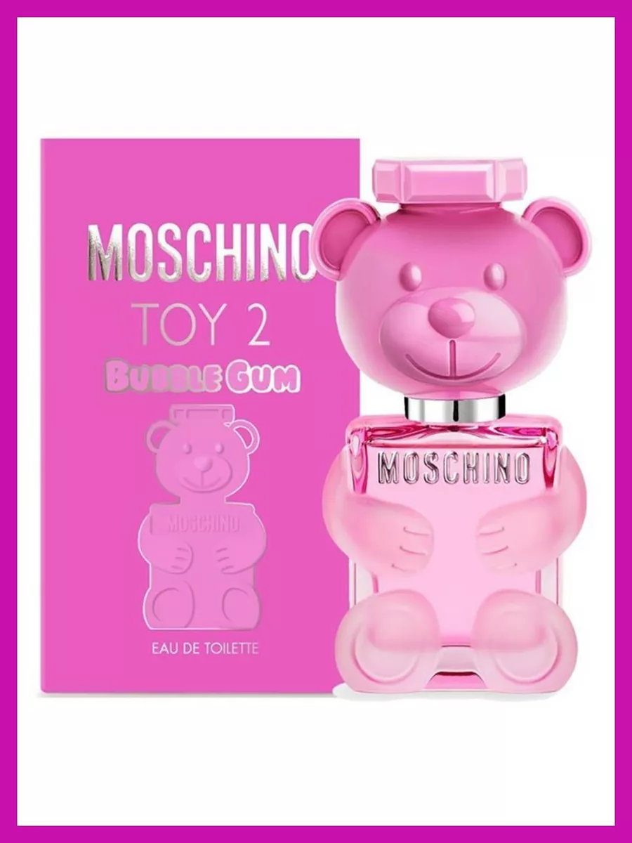 TOY 2 Bubble Gum Духи Москино розовая Мишка Бабл Гам 100 мл MOSCHINO  88916586 купить за 1 806 ₽ в интернет-магазине Wildberries