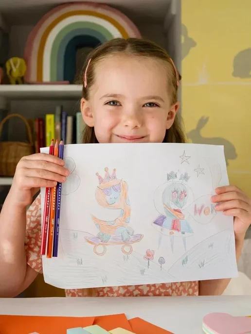 BIC Карандаши цветные пластиковые шестигранные 12 цветов, 12 цв., фото 6