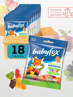 Мармелад жевательный Babyfox сладкий подарок детям KDV 88949326 купить за 358 ₽ в интернет-магазине Wildberries