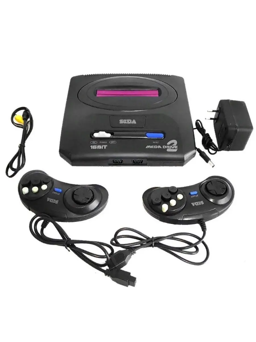 Sega игровая приставка/ Sega mega drive 2 Sega 88978462 купить в  интернет-магазине Wildberries