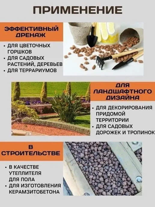 Сила Суздаля Дренаж для цветов комнатных 7 литров, вариант, фото 4