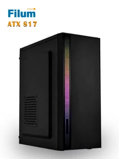 Корпус для ПК ATX S17 RGB, без БП Filum 89031273 купить за 2 902 ₽ в интернет-магазине Wildberries