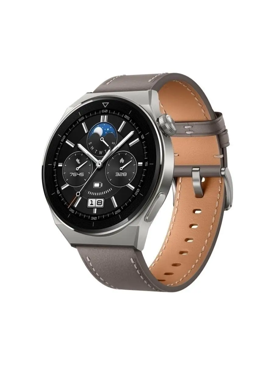 Смарт-часы HUAWEI WATCH GT 3 Pro ODN-B19, 46 мм Huawei 89106364 купить в  интернет-магазине Wildberries