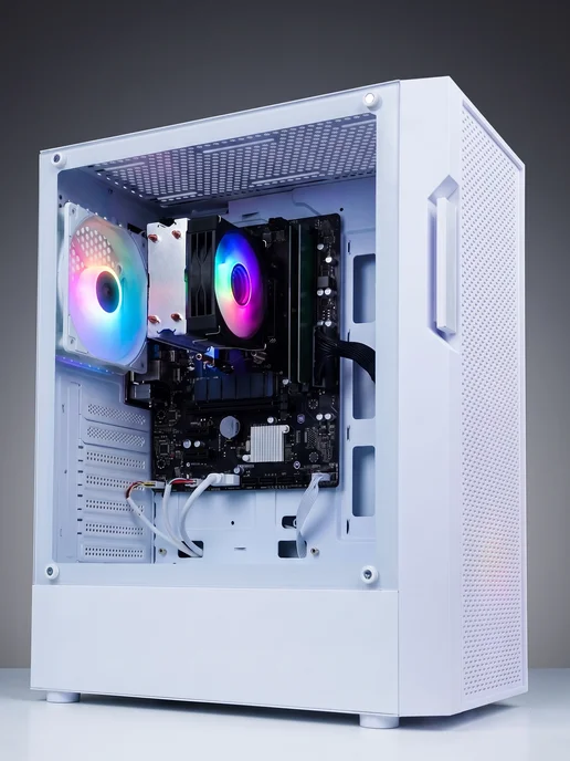 RobotComp Игровой Компьютер Аллигатор 3.0 V3 Plus, белый, фото 7