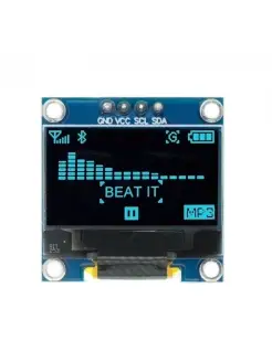 Oled дисплей 0.96 I2C 128х64 (Синий) (1шт) Arduino 90022972 купить за 369 ₽ в интернет-магазине Wildberries