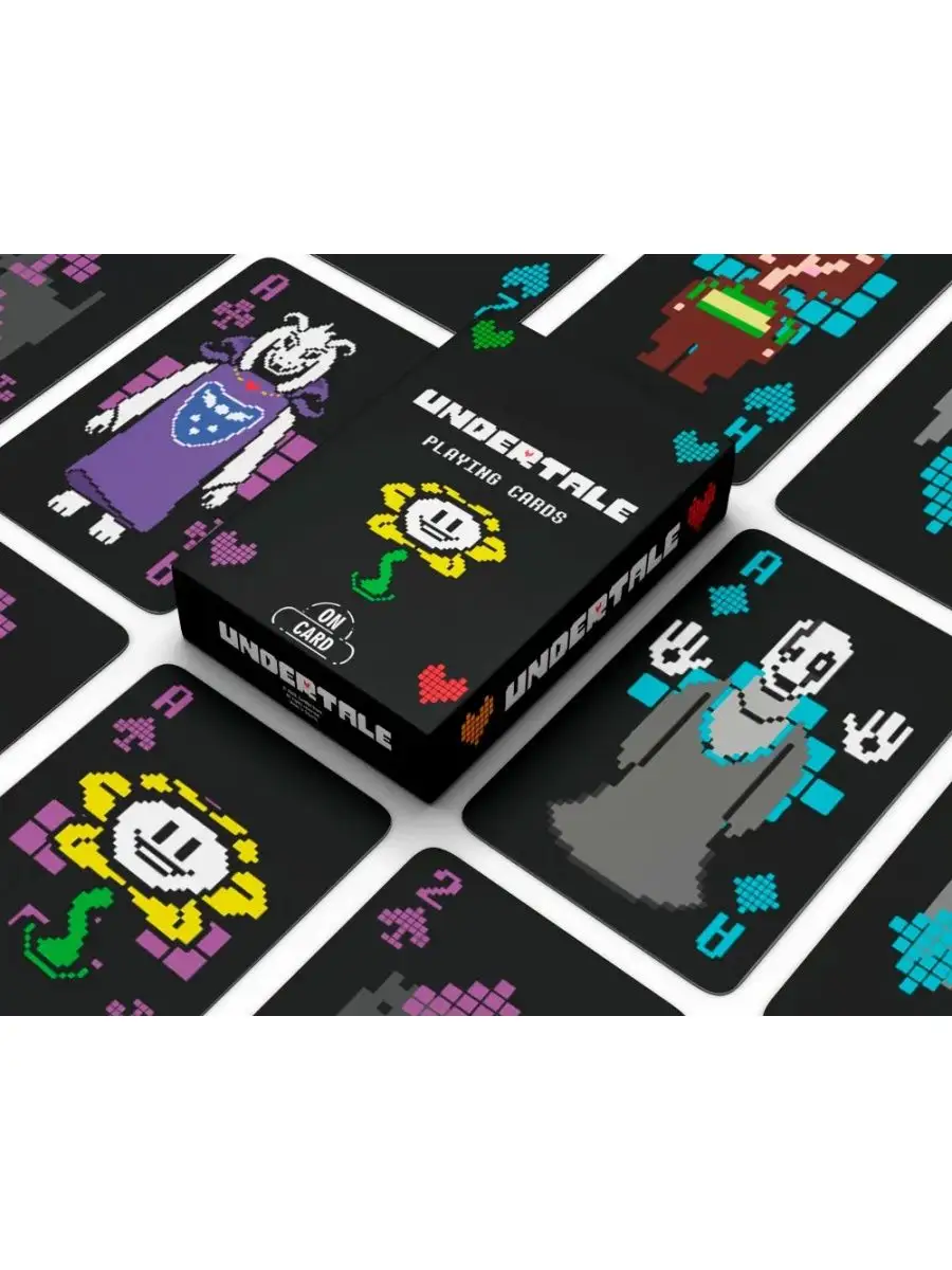 Игральные карты Undertale (Подземная сказка) ASWE.store 90080836 купить за  705 ₽ в интернет-магазине Wildberries