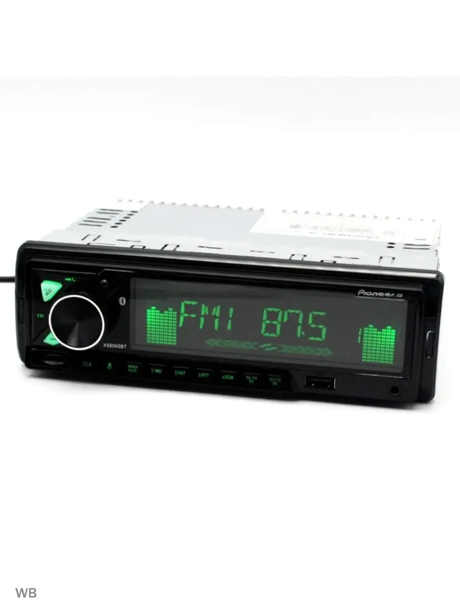 Магнитола для авто/автозвук/автоакустика/колонки Pioneer 90093768 купить за  2 198 ₽ в интернет-магазине Wildberries