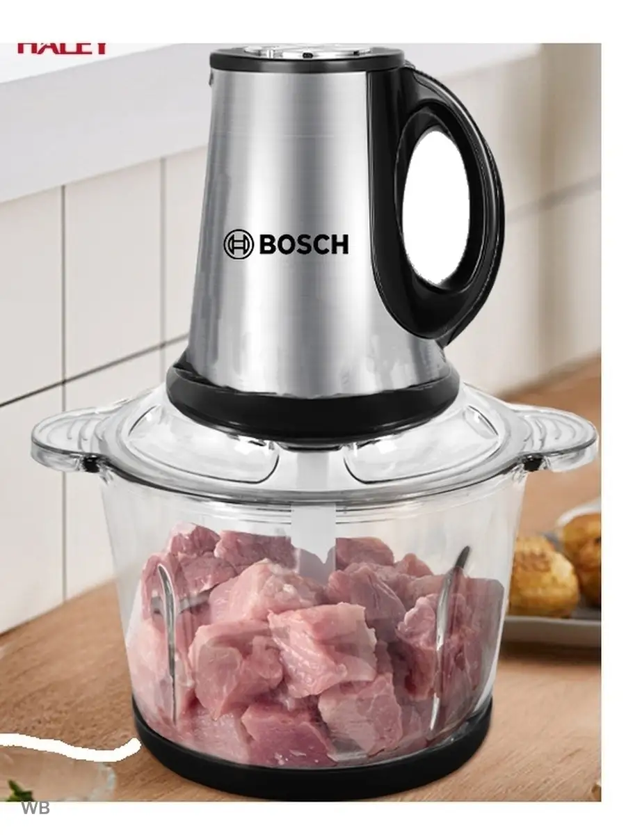 Измельчитель мясо овощи Bosch 3л. Люкс копия Bosch 90103784 купить в  интернет-магазине Wildberries