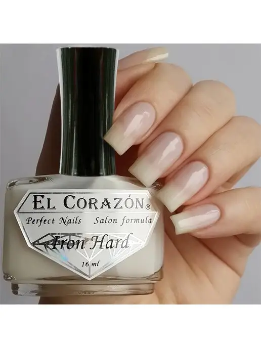 El Corazon №418 "Iron Hard" Укрепитель ногтей, 16 мл, 16 мл, фото 2