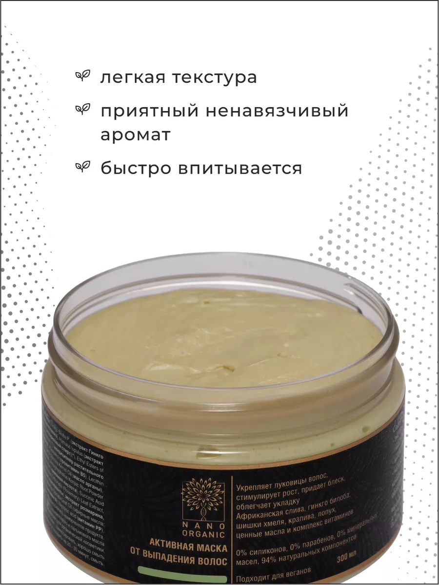 Nano Organic Маска Для Волос Купить