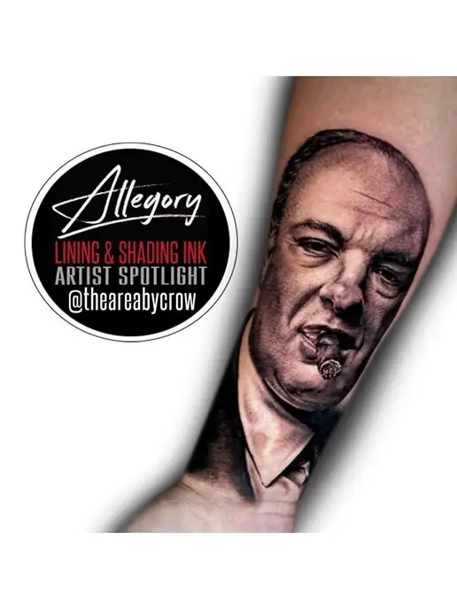 allegory BLAK Ink Краска для тату черная 30 мл - 1 oz, 30 мл, фото 3