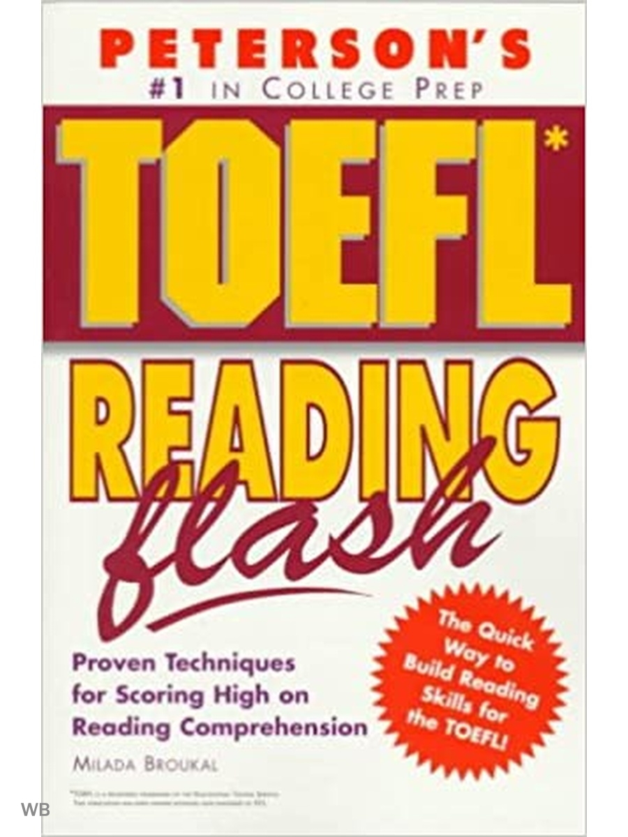 Toefl reading. TOEFL reading Flash. TOEFL Peterson pdf ) he closed the Suitcase.