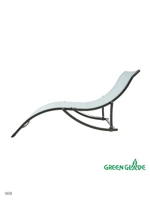 Green Glade Шезлонг садовый складной, зеленый, фото 6