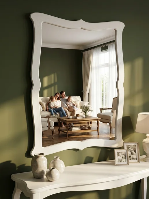 Ifers Зеркало настенное Берже 23 в классической раме 67×97, 67x97