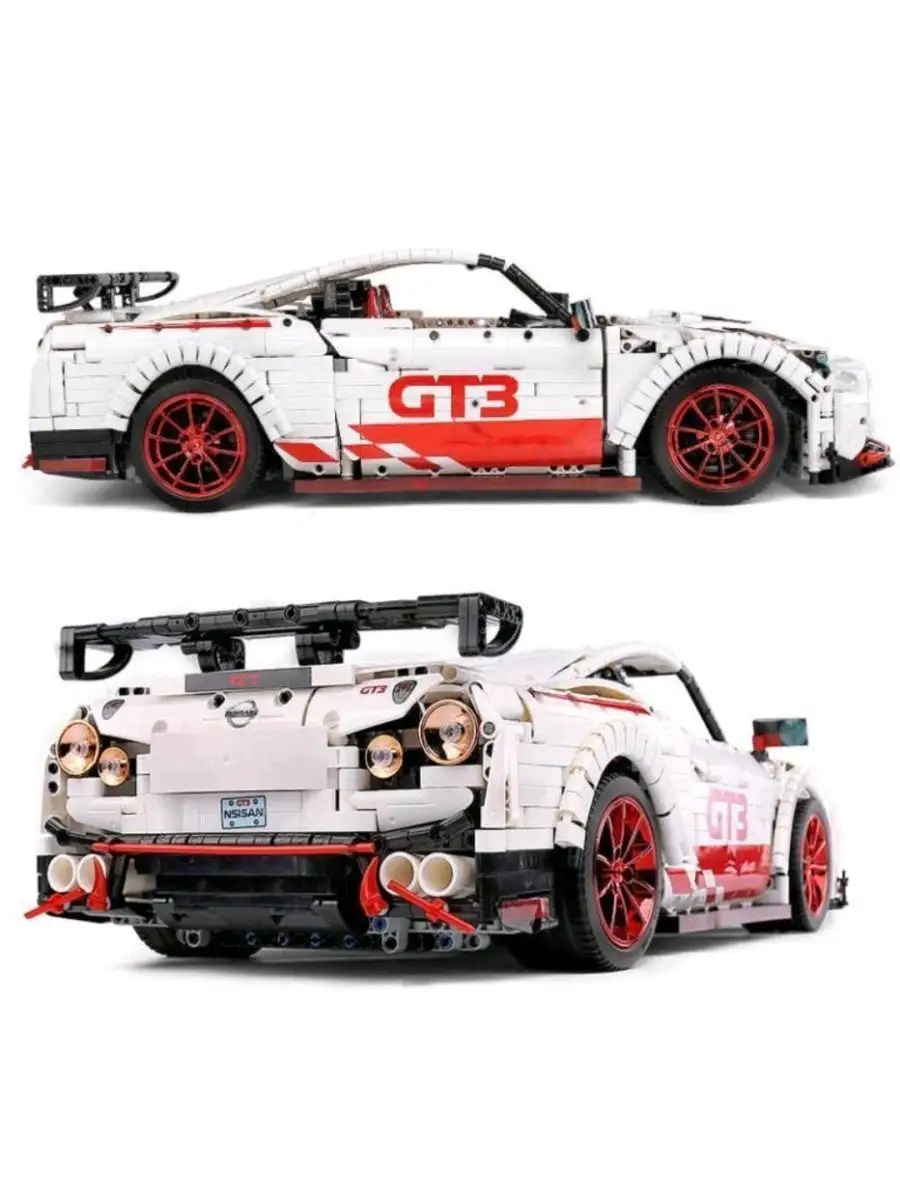 Конструктор Technic Техник Спортивная машина Nissan GT-R Город конструкторов  для мальчиков и девочек 90278517 купить в интернет-магазине Wildberries