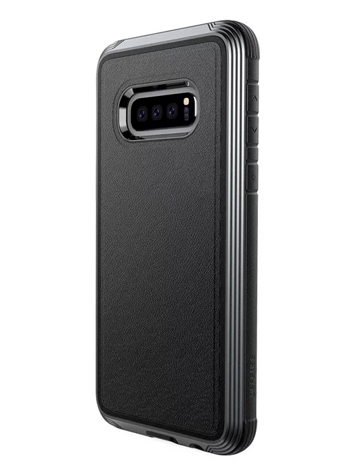 x-doria Чехол Defense Lux для Samsung Galaxy S10e (Black Leather)