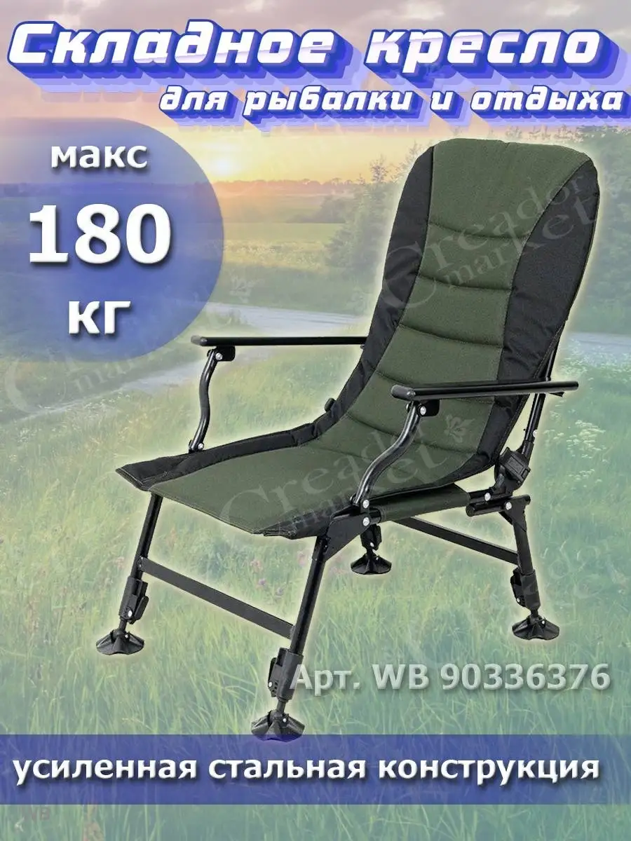 Складные стулья для рыбалки купить в интернет-магазине Фидерное Кресло