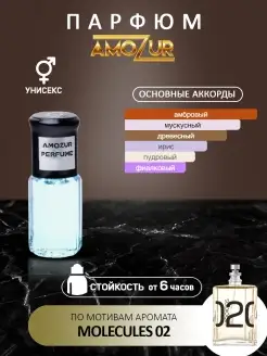 Молекула 02 эксцентрик Духи Escentric Molecules стойкие AmoZur 90339692 купить за 373 ₽ в интернет-магазине Wildberries