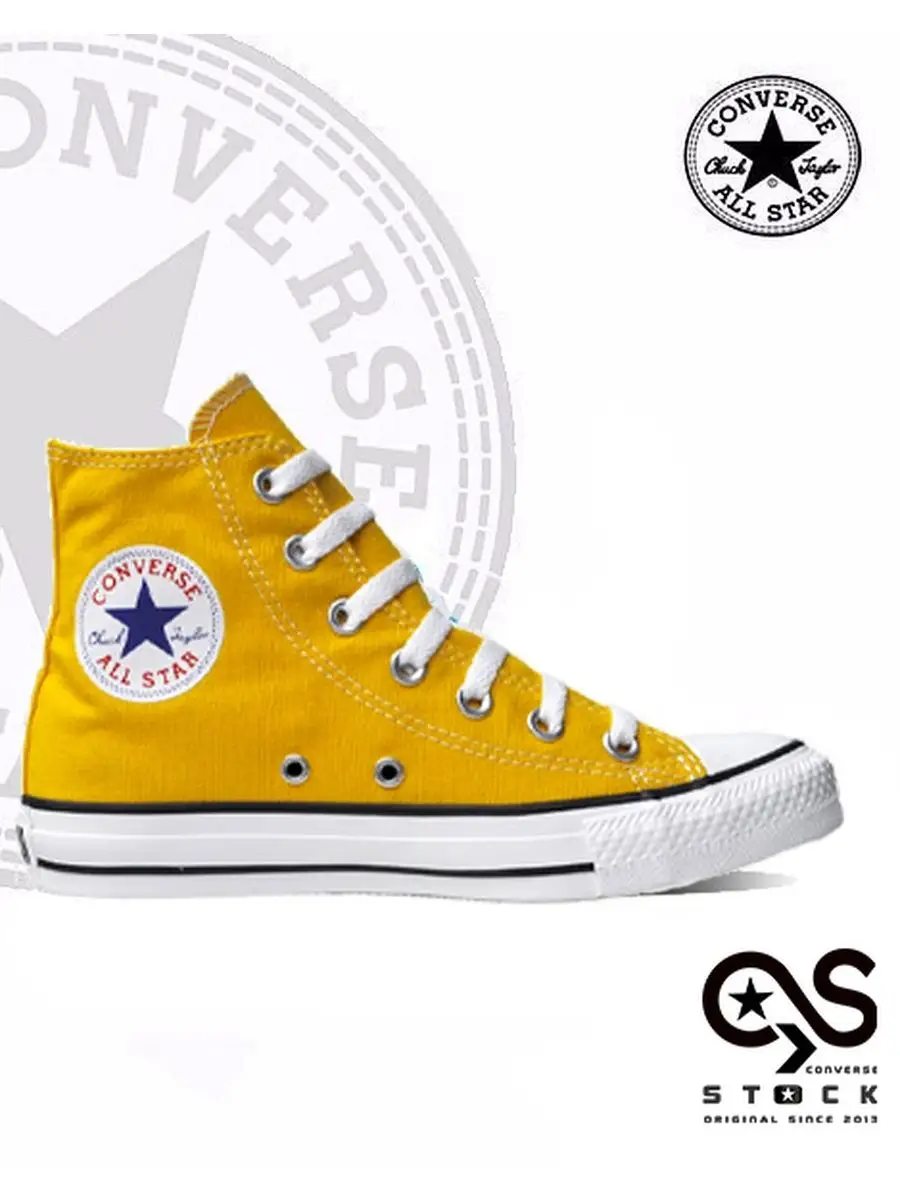 Converse Classic Yellow High Converse 90343104 Wildberries