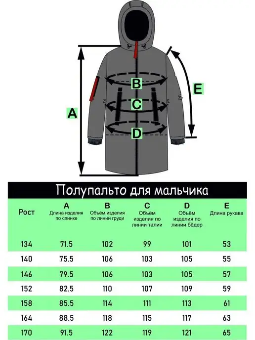 AVR BRAND Пальто зимнее куртка на флисе, черный, фото 7