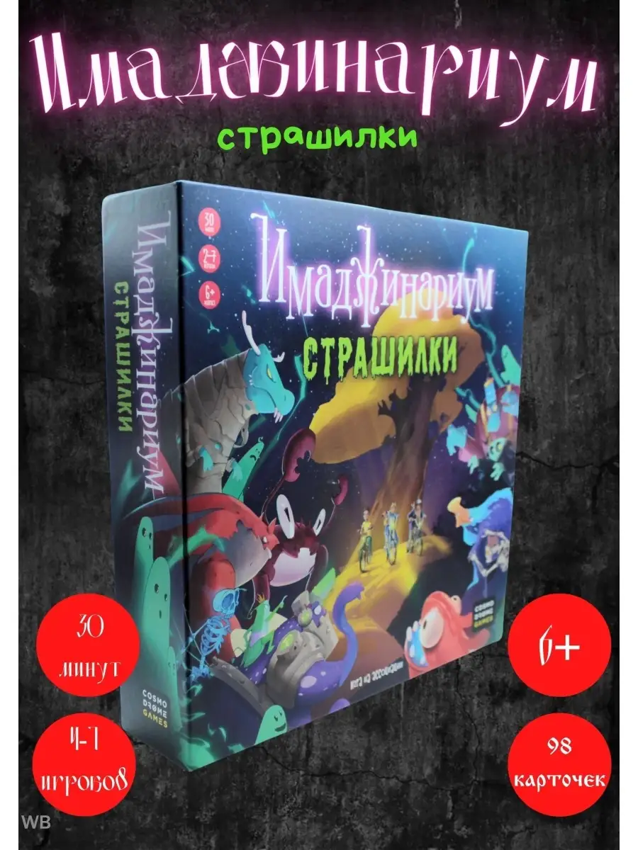 Настольная игра Имаджинариум карточная игра Активити досуг ProfiTrade  90404738 купить за 2 216 ₽ в интернет-магазине Wildberries