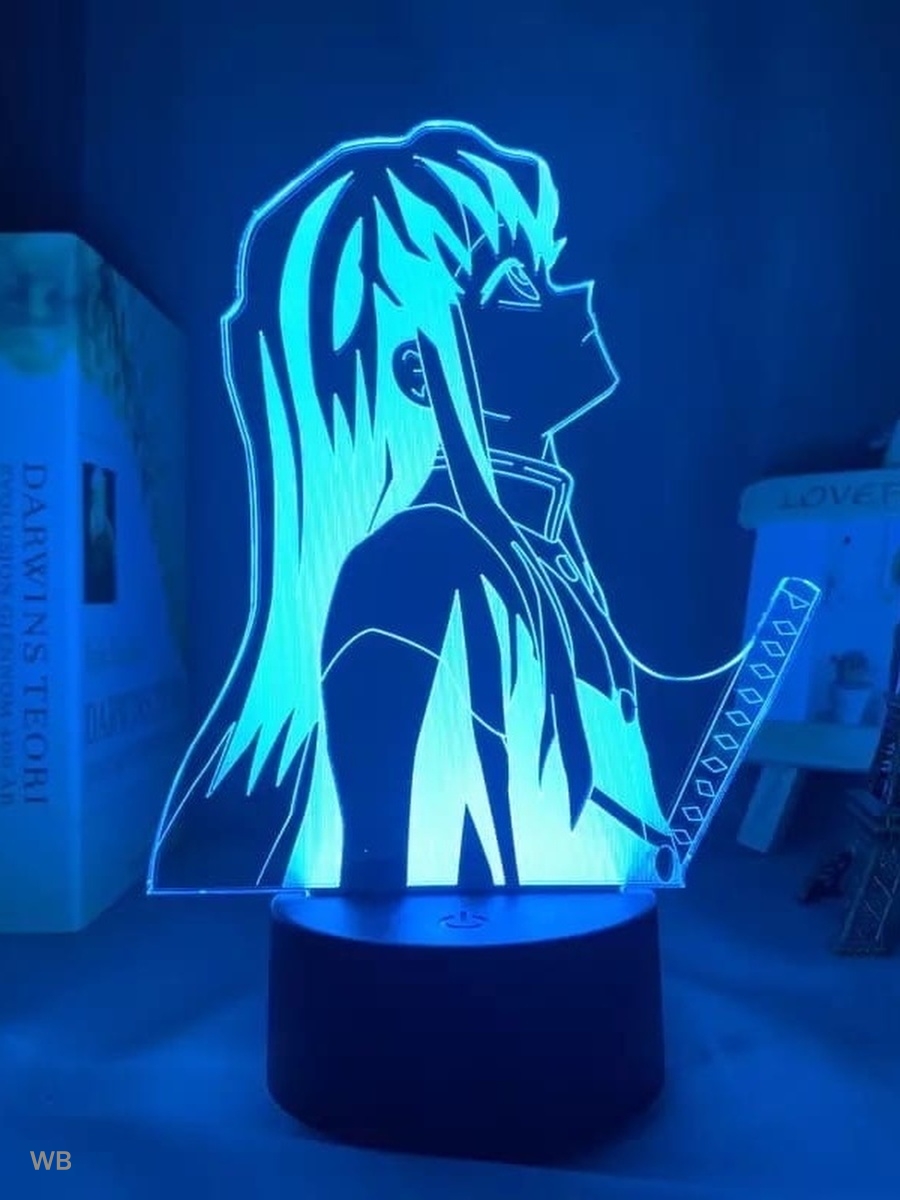 Ночник Аниме Убийца Акаме Akame ga Kill MyNightLight 90410351 купить за 739  ₽ в интернет-магазине Wildberries