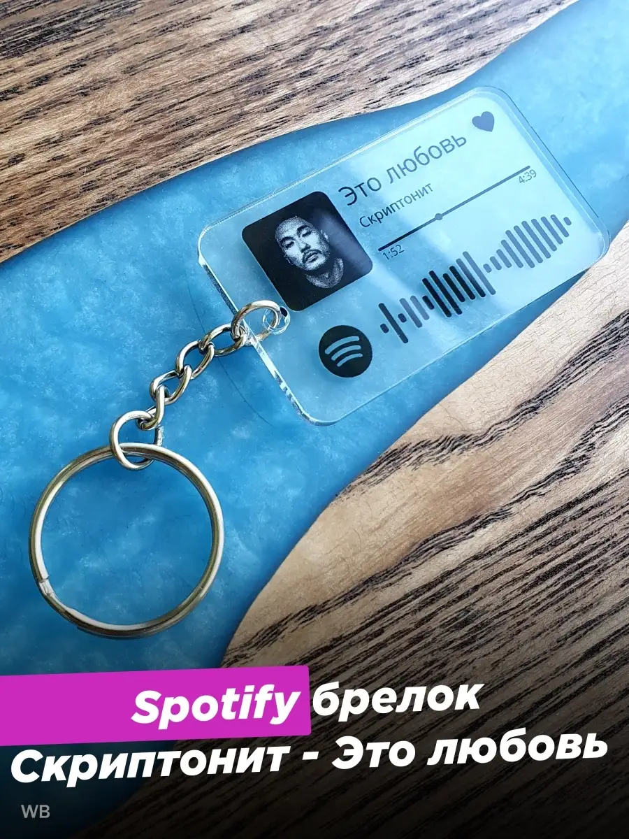 Брелок для ключей мужской женский Скриптонит мияги Spotify Poster 90428787  купить за 150 ₽ в интернет-магазине Wildberries