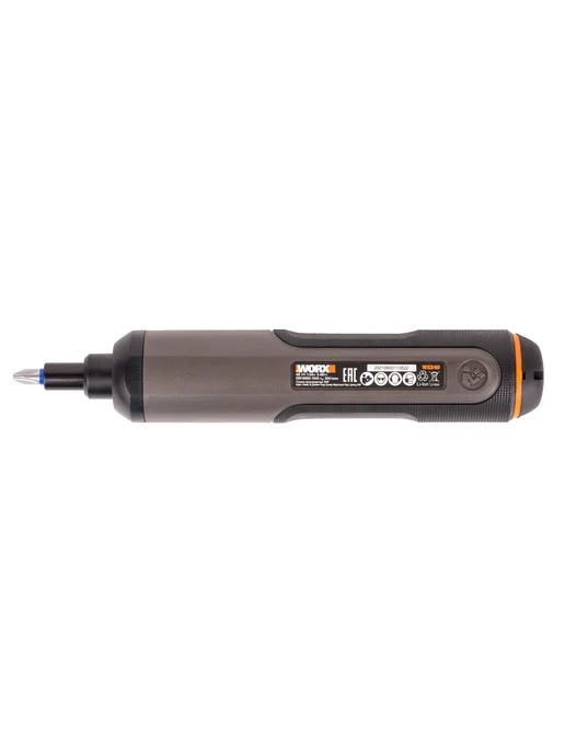 worx Отвертка аккумуляторная WX240 4В, 5Нм, 1,5Ач, вариант, фото 8