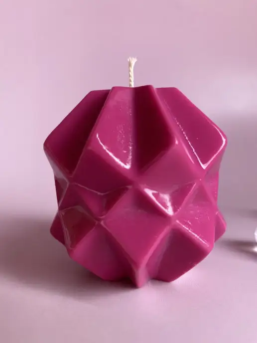1001mold Форма для свечи мыла Шар Барокко, вариант, фото 4