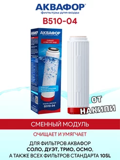 B510-04 сменный модуль картридж фильтр Аквафор 90470977 купить за 938 ₽ в интернет-магазине Wildberries