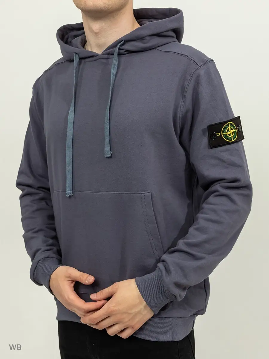 Худи STONE ISLAND 90483925 купить за 2 414 ₽ в интернет-магазине Wildberries