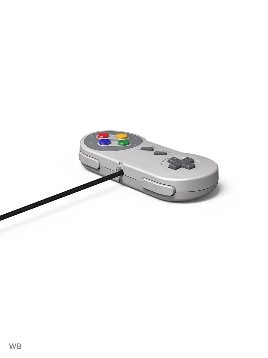 USB джойстик для игр Super Nintendo SNES c ПК, 1,8 метра Palmexx 90633397  купить за 1 578 ₽ в интернет-магазине Wildberries