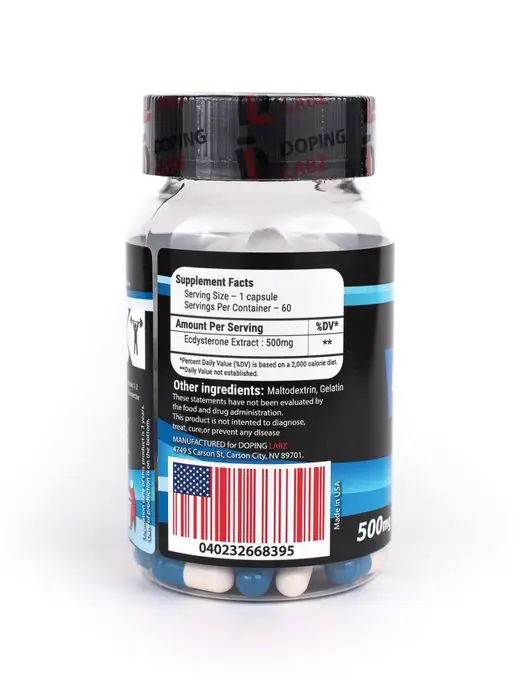 Doping Labz Бустер тестостерона для мужчин Экдистерон Ecdysterone DL, вариант, фото 5