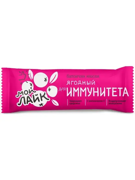 ЛЕОВИТ Батончик мюсли Арония для иммунитета 30 шт 25г, 30 шт, 25 г