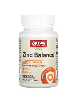 Цинк баланс/Zinc Balance, 100 капсул Jarrow Formulas 90677476 купить за 1 316 ₽ в интернет-магазине Wildberries