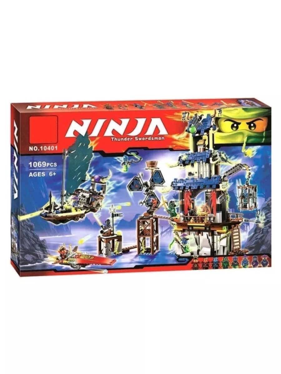 Конструктор Ниндзяго Ninjago Ниндзя Призрачный Город Стикс LEGO 90742846  купить в интернет-магазине Wildberries